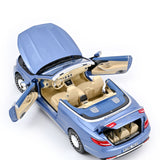 Mercedes-Maybach S650 Cabriolet 2018 Bleu métallisé 1/18
