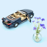 Mercedes-Maybach S650 Cabriolet 2018 Bleu foncé métallisé 1/18