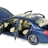 Mercedes-Benz Classe S AMG-Line 2018 Bleu foncé métallisé 1/18