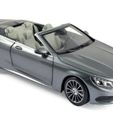 Mercedes-Benz Classe S Cabriolet 2015 Gris métallisé 1/18