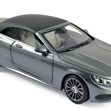 Mercedes-Benz Classe S Cabriolet 2015 Gris métallisé 1/18