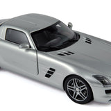 Mercedes-Benz SLS AMG Coupe 2010 Gris métallisé 1/18