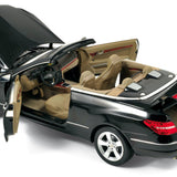 Mercedes-Benz Classe E Cabriolet 2010 Noir 1/18