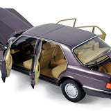 Mercedes-Benz 560 SEL 1991 Mauve métallisé 1/18