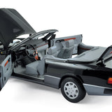 Mercedes-Benz 300 CE-24 Cabriolet 1990 Noir 1/18