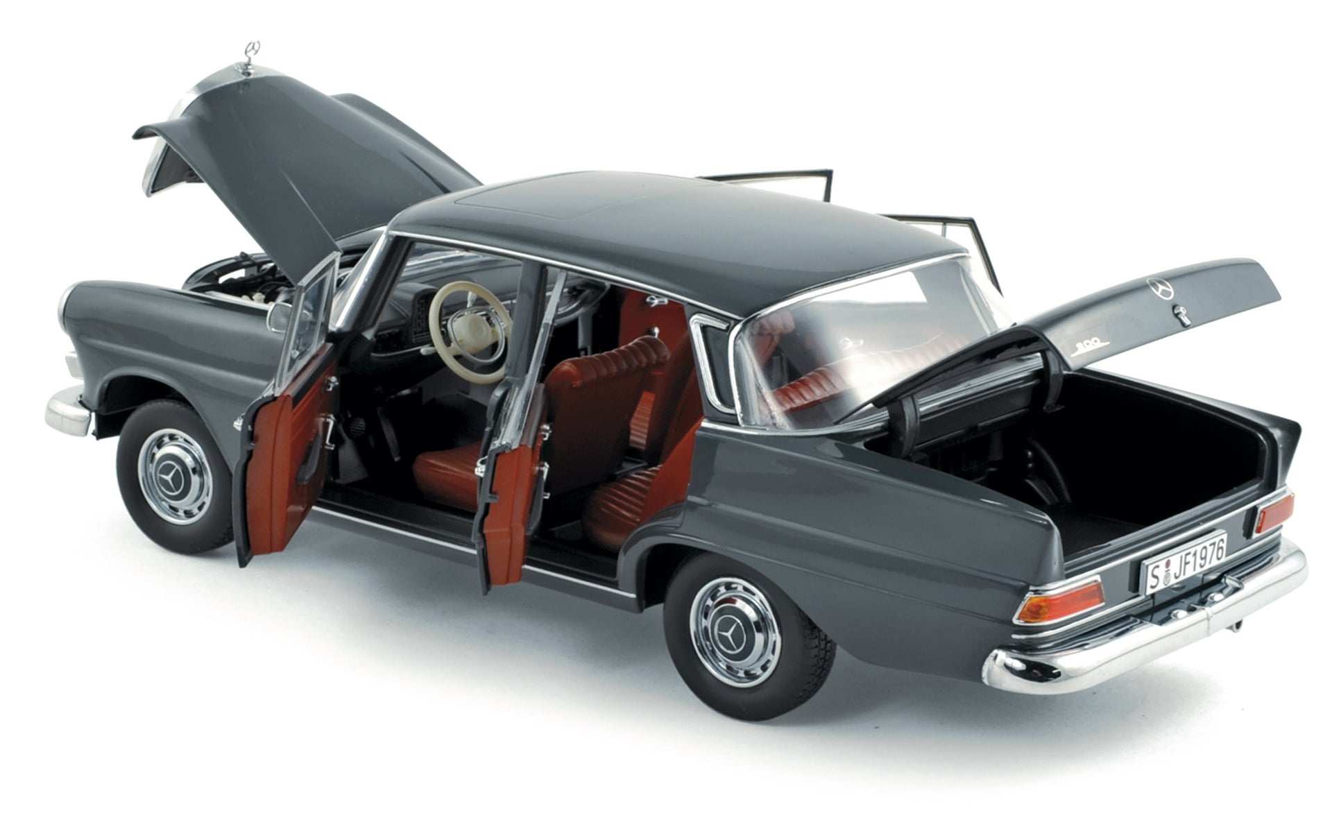1:18 Mercedes-Benz C 200 W202 Berline 1993 Vert Malachite Métallique Norev