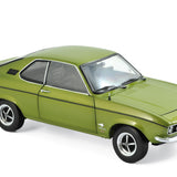 Opel Manta 1970 Vert citron métallisé 1/18