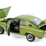 Opel Manta 1970 Vert citron métallisé 1/18