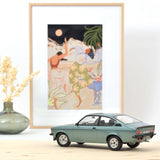 Opel Kadett Rallye Winterfest 1978 Turquoise 1/18