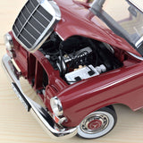 Mercedes-Benz 200 1966 Rouge 1/18