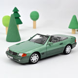 Mercedes-Benz 500 SL 1989 Vert métallisé 1/18 - 200pcs