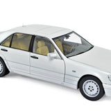 Mercedes-Benz S320 1997 Blanc métallisé 1/18