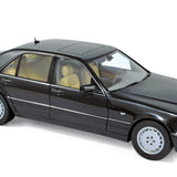 Mercedes-Benz S320 1997 Noir métallisé 1/18