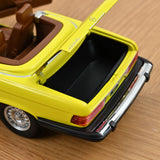 Mercedes-Benz 450 SL (US version) 1979 Yellow 1:18