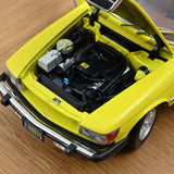 Mercedes-Benz 450 SL (US version) 1979 Yellow 1:18