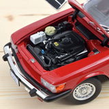 Mercedes-Benz 450 SL (version US) 1979 Rouge 1/18