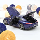Mercedes-AMG GT S 2019 Bleu métallisé 1/18