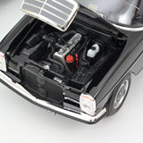Mercedes-Benz 200 1968 Noir Taxi 1/18