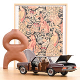 Mercedes-Benz 200 1968 Dunkelrotbraun 1:18