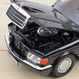 Mercedes-Benz 560 SEL 1989 Noir métallisé 1/18