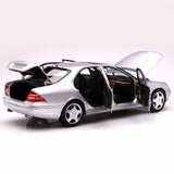 Mercedes-Benz S55 AMG 2000 Argent 1/18