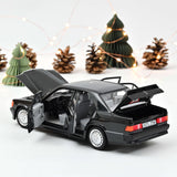 Mercedes-Benz 190 E 2.3-16 1984 Black metallic 1:18