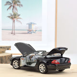 Mercedes-Benz SL 500 2003 Noir 1/18