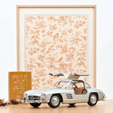 Mercedes-Benz 300 SL 1954 Silver 1:18