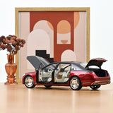 Mercedes-Maybach S 680 4MATIC 2021 Nautikblau/Patagonienrot 1:18