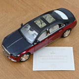 Mercedes-Maybach S 680 4MATIC 2021 Nautikblau/Patagonienrot 1:18