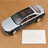 Mercedes-Maybach S 680 4MATIC 2021 Bleu Nautical/Argent Hightech 1/18