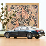 Mercedes-Maybach S 680 4MATIC 2021 Vert Émeraude/Argent Mojave 1/18