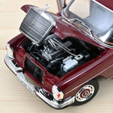 Mercedes-Benz 280 SE 1968 Rouge métallisé 1/18 - 200pcs