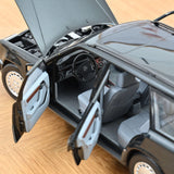Mercedes-Benz 300 D Modele T 1990 Bleu-Noir métallisé 1/18