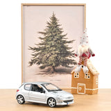 Peugeot 206 RC 2003 Aluminium Silver 1:18