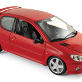 Peugeot 206 RC 2003 Aden Red 1:18