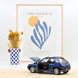 Peugeot 205 GTi 1.9 avec toit ouvrant 1992 Bleu Miami 1/18