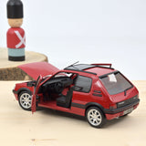 Peugeot 205 GTi 1.9 PTS Jantes 1991 Rouge 1/18