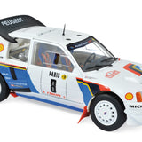 Peugeot 205 T16 1986 Rallye Monte-Carlo 8 Saby/Fauchille 1/18