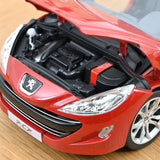 Peugeot RCZ 2010 Amber Red 1:18 - 200pcs