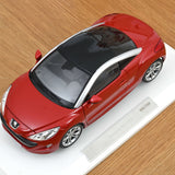 Peugeot RCZ 2010 Amber Red 1:18 - 200pcs