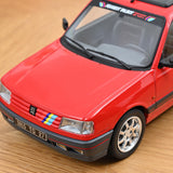 Peugeot 309 GTi 1990 Vallelunga Rot und PTS deco 1:18 - 309Stk.