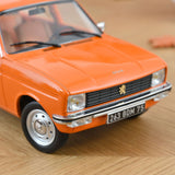 Peugeot 104 GL 1977 Orange 1/18 - 300pcs