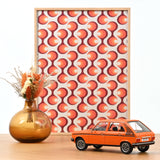 Peugeot 104 SL Sport 1979 Orange 1/18 - 104pcs