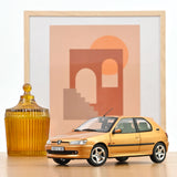 Peugeot 306 S16 1997 Blaze Yellow 1:18