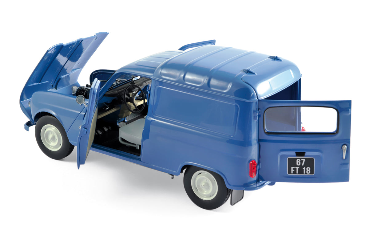 Renault 4 Fourgonnette 1965 Bleu 1/18 – Norev