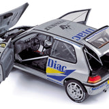 Renault Clio 16S 1991 Rallye Grasse Alpin 3 Ragnotti/Thimonier 1/18