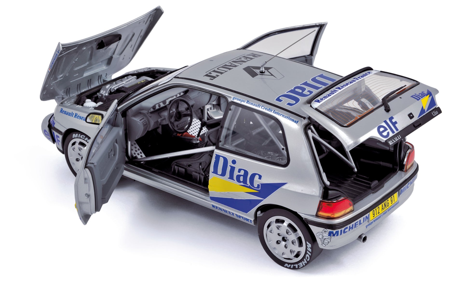 RENAULT CLIO WILLIAMS Monte Carlo 1994 #10 Norev 1/18 EUR 175,00
