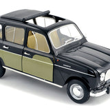 Renault 4L Parisienne 1963 Noir et Jaune 1/18