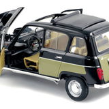 Renault 4L Parisienne 1963 Noir et Jaune 1/18